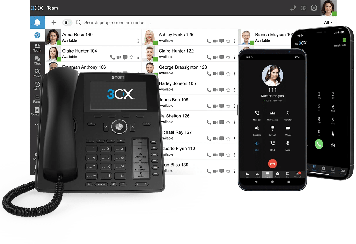 3CX Enterprise phone system