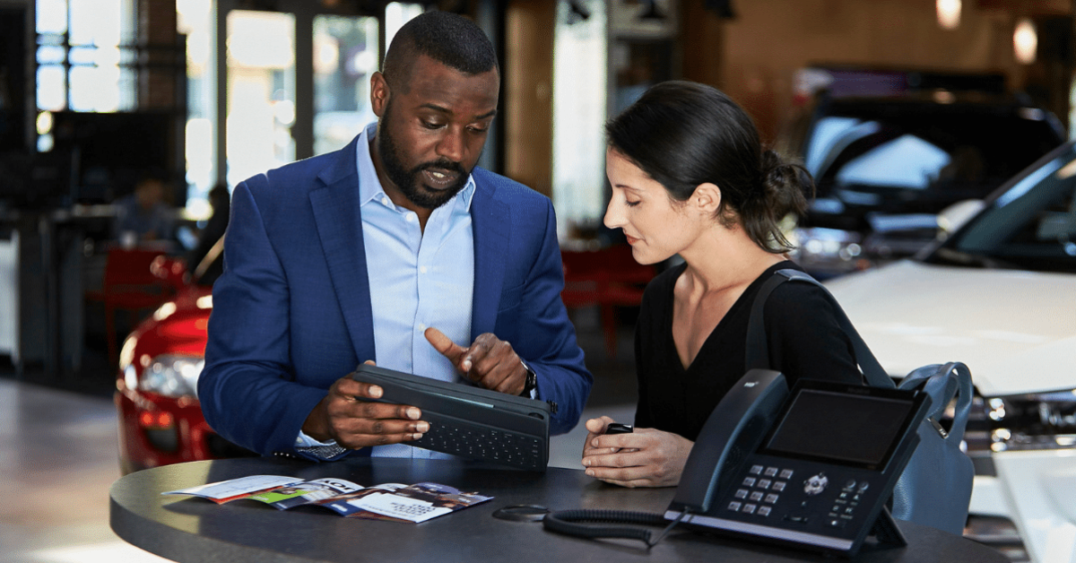 car dealership unified communications